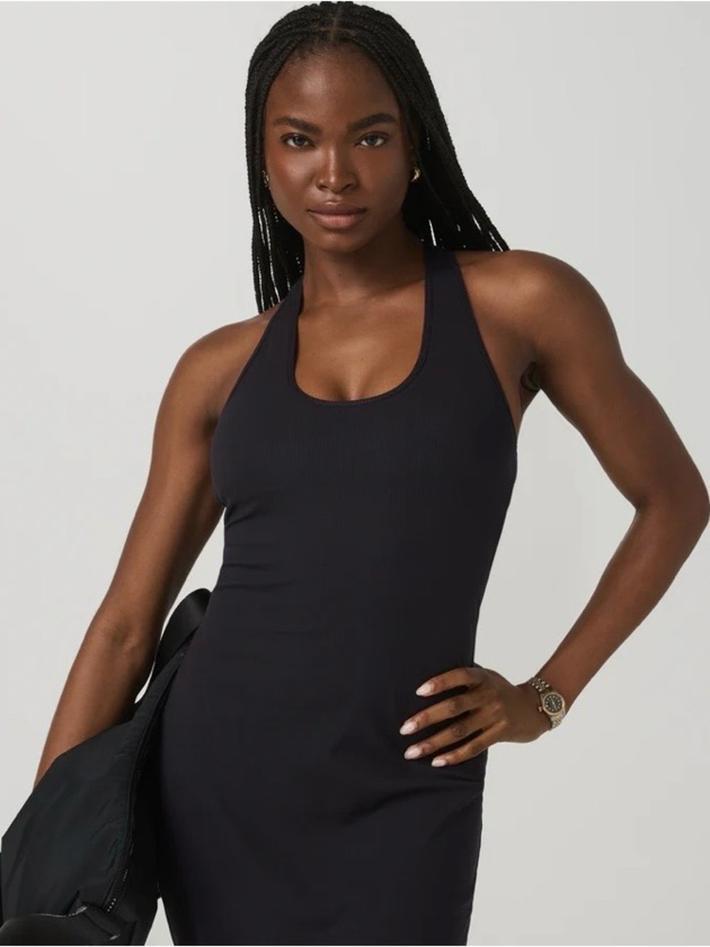 VUORI Pose Scoop Maxi Dress Sz M